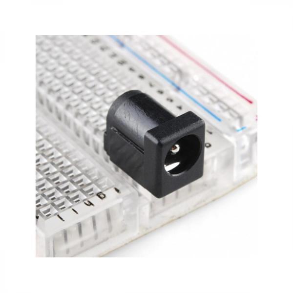 디바이스마트,커넥터/PCB > 플러그/잭 > DC잭/플러그 > DC잭,SparkFun,DC Barrel Jack Adapter - Breadboard Compatible [PRT-10811],스파크펀 DC 벽면 공급장치와 호환 / 5.5mm 잭 / 2.1mm 중심 폴 직경
