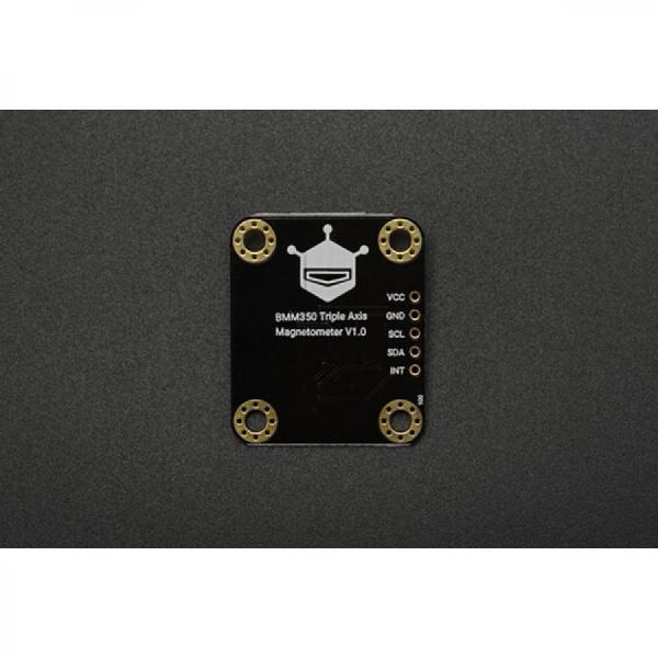 디바이스마트,MCU보드/전자키트 > 센서모듈 > 가속도/자이로/지자기센서,DFROBOT,Gravity: AR/VR용 BMM350 3축 자력계 센서 [SEN0619],3축 지자기 센서 / 3개의 수직 축에 걸쳐 자기장을 측정 하도록 설계 / 작동 전압: 3.3~5V DC / 작동 전류: 200μA / 작동 온도: -40~+85℃