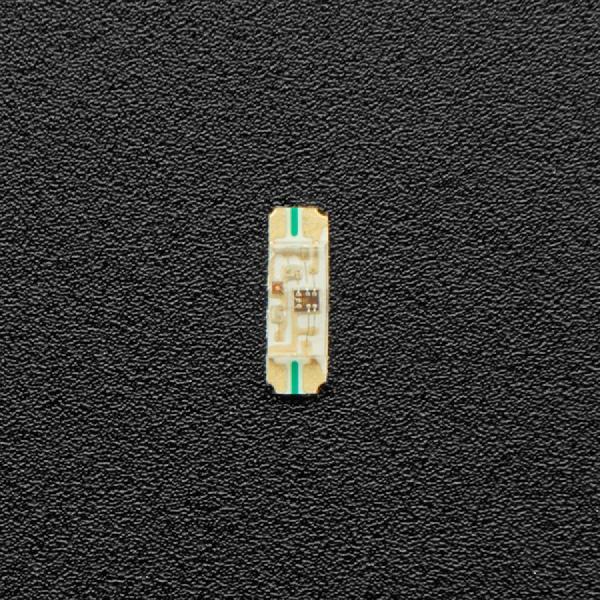 디바이스마트,LED/LCD > SMD LED(칩타입) > 멀티컬러 SMD LED,Adafruit,NeoPixel Addressable RGB LEDs - Slim Flat 3.2mm x 1.0mm 10 pack - SK6812-EC3210F [ada-4892],표면 실장형 NeoPixel LED / 크기 : 3.2 x 1.0 x 1.48mm / ~12mA의 정전류 구동