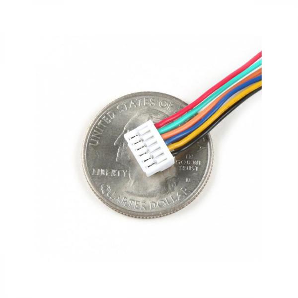 디바이스마트,케이블/전선 > 점퍼/하네스/악어/바나나 > 하네스 와이어/케이블,SparkFun,Breadboard to JST-GHR-06V Cable - 6-Pin x 1.25mm Pitch (For LoRaSerial) [CAB-23353],6핀 GHR-06V 유형 잠금 커넥터를 브레드보드 수 핀에 연결 / 1.25mm 피치