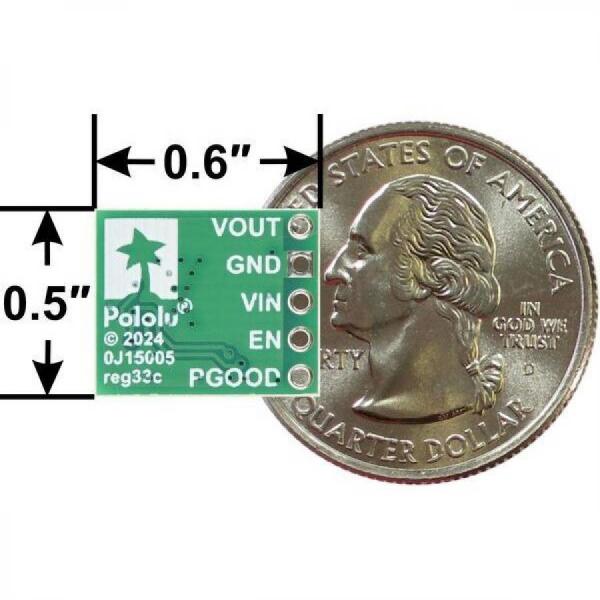 디바이스마트,MCU보드/전자키트 > 전원/신호/저장/응용 > 레벨컨버터/전압관리,Pololu,5V, 100mA Step-Down Voltage Regulator D45V1E2F5 #5373,스위칭 레귤레이터 / 출력 전압 : 5V / 최대 전류 출력 : 100mA / 입력 전압 : 5V ~ 65V / 크기 : 0.5인치 x 0.6인치 / EN 입력 가능