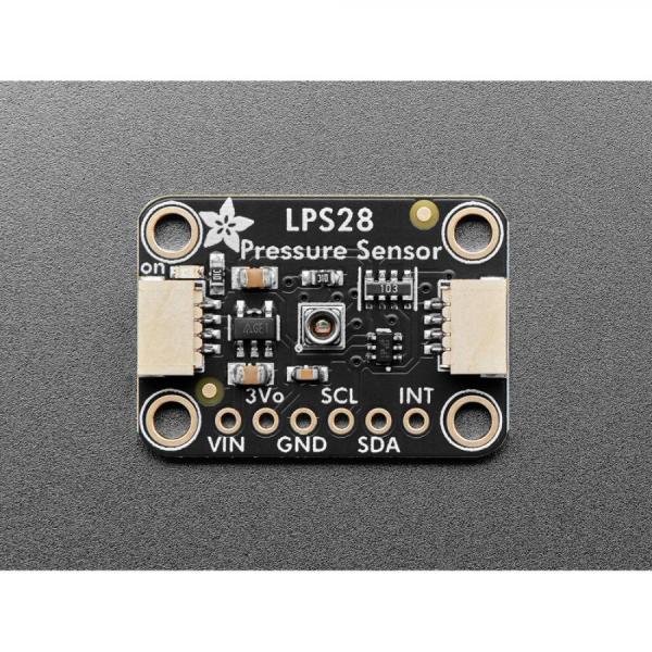 디바이스마트,MCU보드/전자키트 > 센서모듈 > 기압/무게/로드셀/Flex > 로드셀/무게/압력센서,Adafruit,Adafruit LPS28 (LPS28DFW) Pressure Sensor - STEMMA QT / Qwiic [ada-6067],방수 압력 센서 / I2C 사용 / 절대 압력 정확도: 0.5 hPa / 24비트 압력 데이터 출력