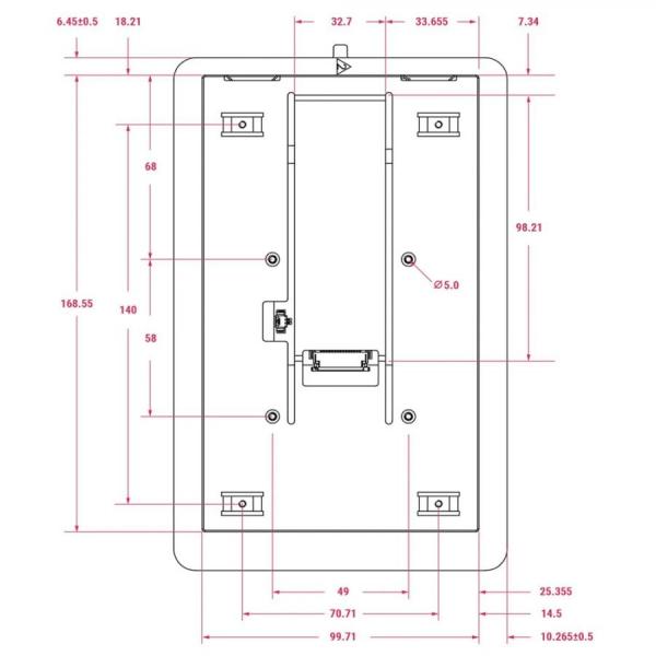 디바이스마트,오픈소스/코딩교육 > 라즈베리파이 > 라즈베리파이 디스플레이,라즈베리파이,라즈베리파이 공식 7인치 터치 디스플레이 2 (Raspberry Pi Touch Display 2),라즈베리파이 재단 공식 출시 2번째 7인치(720x1280) 터치 디스플레이 / 기존과 차이점 : 해상도(720x1280)가 높아졌고, 네이티브 세로(Portrait) 화면(OS에서 가로로 변환 가능), 컨트롤러 PCB 내장으로 얇아짐 / 라즈베리파이 1B+ 이후 전 모델 호환(제로 시리즈 제외) / 정전식 멀티터치(최대 5점) 및 온스크린 키보드 완벽 지원 / 별도 전원 불필요(파이를 통해 전원 공급) / SC1635