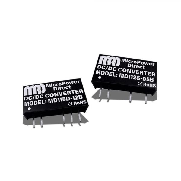 디바이스마트,전원/파워/배터리 > DC-DC 컨버터 모듈 > 정전압 모듈(실장, 절연 스위칭),MPD,DC/DC 컨버터 모듈 MD105S-05B,1W, 5VDC입력 / 5VDC/200mA출력 / 3kVDC Isolation / SIP7 / 19.6 x 6.0 x 10.1mm