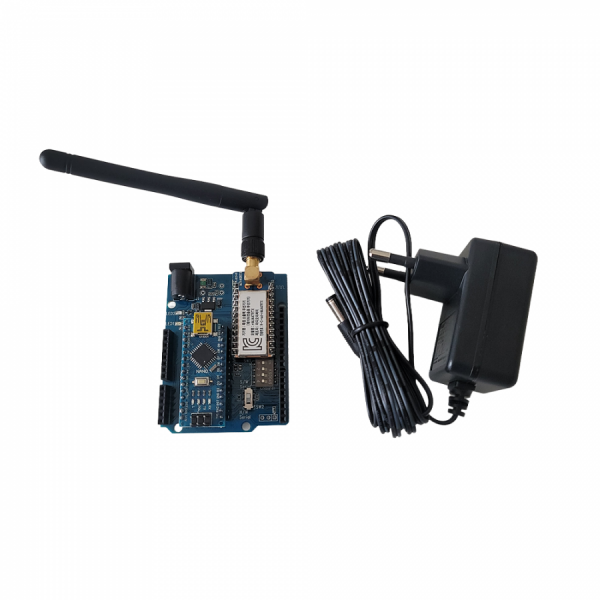 디바이스마트,오픈소스/코딩교육 > 아두이노 > 아두이노 호환보드,라디오허브,나노&RF통합보드 [NRF-400],아두이노 나노와 RF무선 모듈을 결합하여 아두이노 우노와 동일한 IO 레이아웃을 제공 / 447MHz 대역의 무선모듈을 통해 반이중방식의 양방향 통신 제공