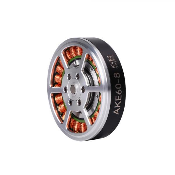 디바이스마트,기계/제어/로봇/모터 > 모터류 > BLDC모터 > 브랜드(Cubemars) BLDC모터,Cubemars,AKE60-8 KV80,AKE Series / 로봇 관철 및 외골격·로봇팔용 모터 / Rated Voltage：24V / Rated speed(rpm): 180 / Rated torque(Nm): 5 / Peak Torque(Nm): 12.5 / Weight(g): 260 /  Driver 미포함