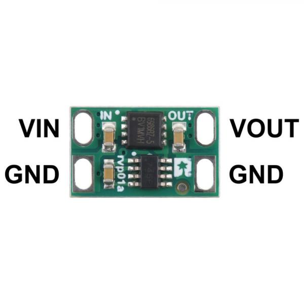 디바이스마트,MCU보드/전자키트 > 전원/신호/저장/응용 > 레벨컨버터/전압관리,Pololu,Pololu Ideal Diode Reverse Voltage Protector, 4-60V, 10A #5382,작동 전압 : 4~60V / 최대 전류 : 10A / 저항 : < 10mΩ / 크기 : 0.3 x 0.5인치 / 역전류 차단