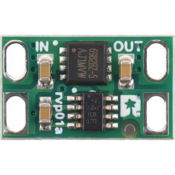 디바이스마트,MCU보드/전자키트 > 전원/신호/저장/응용 > 레벨컨버터/전압관리,Pololu,Pololu Reverse Voltage Protector, 4-60V, 12A #5381,작동 전압 : 4~60V / 최대 전류 : 12A / 저항 : < 5mΩ / 크기 : 0.3 x 0.5인치 / 역전류 차단X