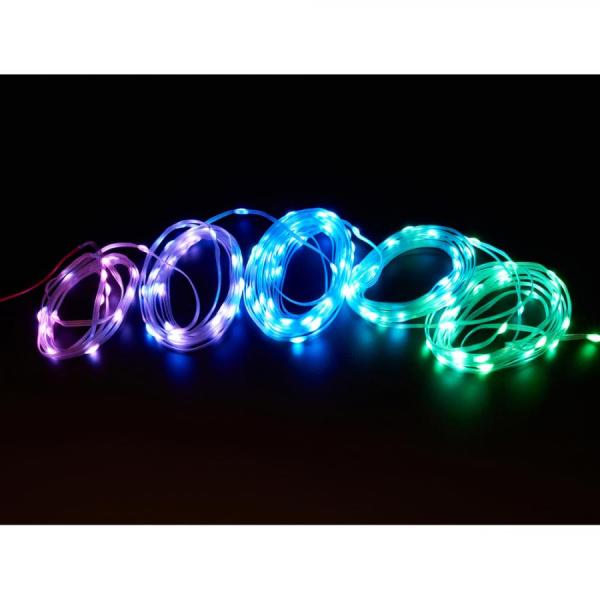 디바이스마트,LED/LCD > LED 인테리어조명 > 장식용 LED,Adafruit,Adafruit NeoPixel Pebble / Seed LED Strand - 150 LEDs - 4inch Pitch - 15 meters long [ada-6025],플라스틱 와이어 / 총 150개의 LED / 와이어에는 PVC 코팅이 되어있고 LED에는 에폭시 도트가 있습니다 / 전원 공급 : 5V DC / 커넥터 : 3핀 JST-SM / 길이 : 15m