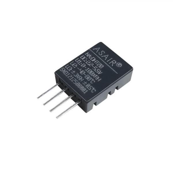 디바이스마트,센서 > 온도/습도/수위센서 > 온습도센서 부품,Happy House,ASAIR 정품 미니 온습도 센서 모듈 [DHT20],DHT11에서 업그레이드된 온습도 센서 / 고온, 고습 환경에서 훨씬 안정적 / 측정범위(습도) : 0 ~ 100% 상대습도 / 측정범위(온도) : -40 ~ + 80℃ / 습도 정확도 : ±3% 상대습도(25℃) / 온도 정확도 : ±0.5℃