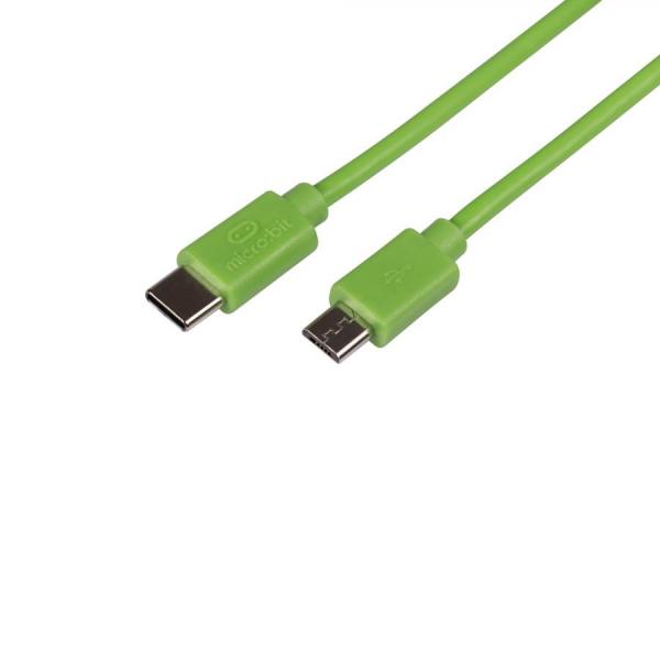 디바이스마트,오픈소스/코딩교육 > Micro:Bit > 마이크로비트 케이스/악세사리,마이크로비트,[공식 정품] 마이크로비트 USB 케이블 - 그린 USB-C  MEFUSBG30CV1,영국 BBC 마이크로비트에서 마이크로비트 사용자를 위해 직접 제작한 USB 케이블입니다 / USB-C to Micro B / USB 2.0 데이터 전송 속도 최대 초당 480Mb / 길이 30cm / 녹색
