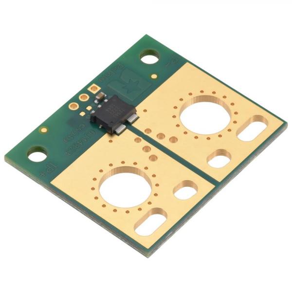 디바이스마트,MCU보드/전자키트 > 센서모듈 > 전압/전류센서,Pololu,ACS72981ELRATR-200B3 Current Sensor Large Carrier -200A to +200A, 3.3V #5281,낮은 저항(~0.2 mΩ) / 200B3 / 범위 : ±200 A (양방향) / 공급 전압 : 3.0V ~ 3.6V / 감도 @ 3.3V : 6.6mV/A / 제로포인트 @ 3.3V : 1.65V / 크기 : 1.4 x 1.2