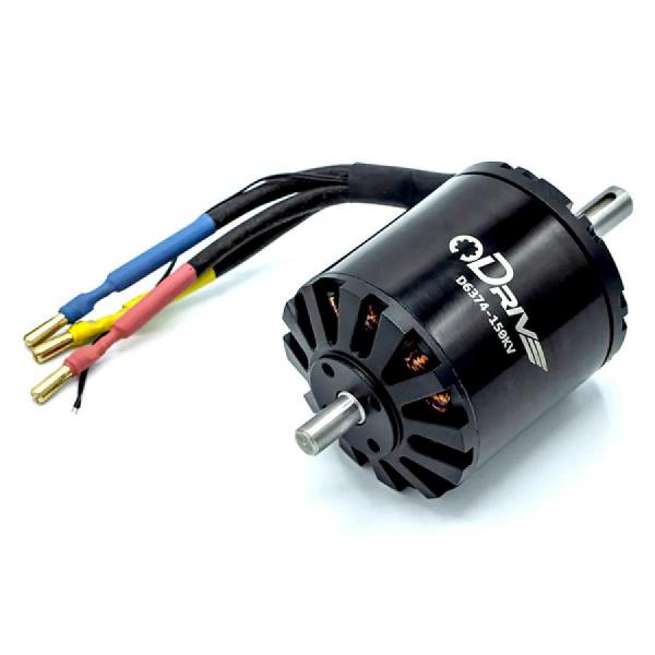 디바이스마트,기계/제어/로봇/모터 > 모터류 > BLDC모터 > 브랜드(Odriverobotic) BLDC모터,Odriverobotic,D6374 듀얼 샤프트 모터 KV150 [D6374],D6374 모터 단품 / 전압 ~48V(MAX) / 최대 전류 ~70A / 토크 3.86Nm / 무게: 890g
