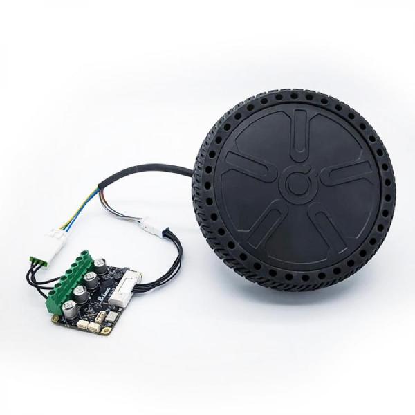 디바이스마트,기계/제어/로봇/모터 > 모터류 > BLDC모터 > 브랜드(Odriverobotic) BLDC모터,Odriverobotic,ODrive Botwheels [BW0124_x2],ODrive BotWheels, 홀 센서와 3200CPR 인코더가 장착된 BLDC 허브 모터 휠입니다. / Motor Pole Pairs: 15, Kv: 8.7 RPM/V, Kt: 0.951 N-m/A, Thermistor: R25 - 20kOhm, Beta: 3950 K