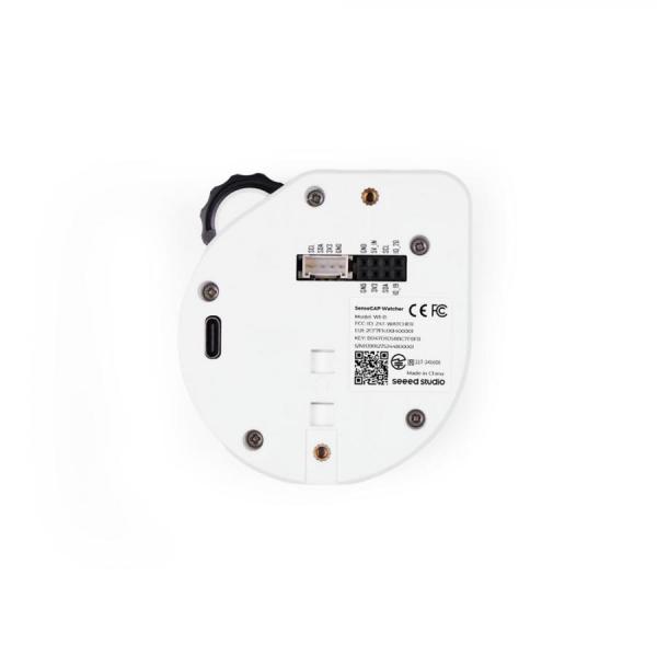 디바이스마트,기계/제어/로봇/모터 > 스마트팜 > 제어 > 컨트롤러,Seeedstudio,SenseCAP Watcher W1-B 화이트 인클로저 [113991275],화이트 버전 / ESP32S3에 기반 / Himax WiseEye2 HX6538 AI 칩과 Arm Cortex-M55 및 Ethos-U55 통합 /카메라, 마이크, 스피커 장착 / 주변 환경 인식하여 그에 따라 동작을 트리거 / 5V DC 전원 / 작동 온도 : 0~45도