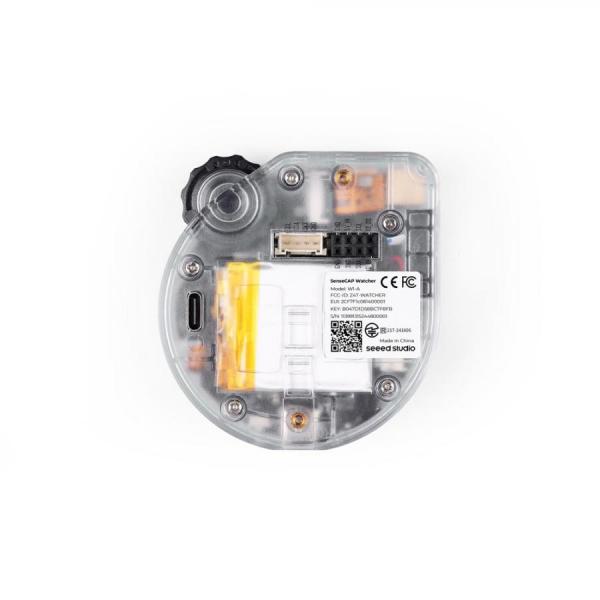 디바이스마트,기계/제어/로봇/모터 > 스마트팜 > 제어 > 컨트롤러,Seeedstudio,SenseCAP Watcher W1-A 투명 인클로저 [113991315],투명 버전 /  ESP32S3에 기반 / Himax WiseEye2 HX6538 AI 칩과 Arm Cortex-M55 및 Ethos-U55 통합 /카메라, 마이크, 스피커 장착 / 주변 환경 인식하여 그에 따라 동작을 트리거 / 5V DC 전원 / 작동 온도 : 0~45도