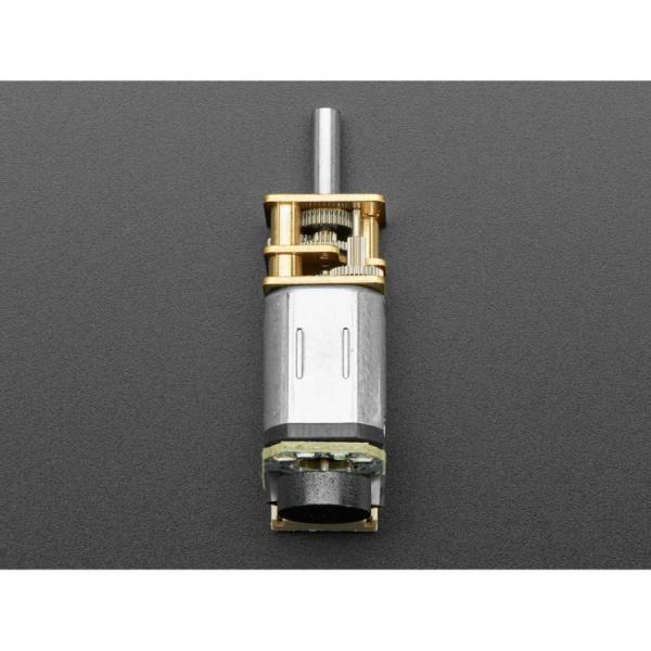 디바이스마트,기계/제어/로봇/모터 > 모터류 > DC모터 > 소형DC모터,Adafruit,N20 DC Motor with Magnetic Encoder - 6V with 1:100 Gear Ratio [ada-4639],1 : 100 기어비 / 모터에 6V 정격 전력을 사용하고 약 100mA 를 소모합니다 / 치수 : 30.5mm x 18.5mm