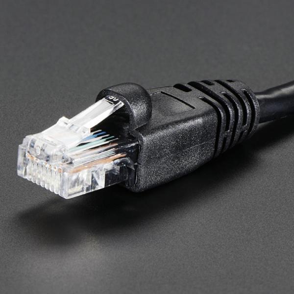 디바이스마트,케이블/전선 > USB 케이블 > 패널마운트(MF) 케이블,Adafruit,Panel Mount Ethernet Extension Cable [ada-909],케이블 끝에 이더넷 8P 플러그가 있는 패널 마운트 / 24 AWG 전선 / 길이 : 약 13인치
