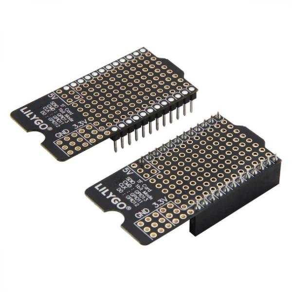 디바이스마트,MCU보드/전자키트 > 통신/네트워크 > 와이파이,LILYGO,T-Display / T-Display-S3 전용 어댑터 실드 [LLGO-0012],T-Display과 T-Display-S3이 장착될 수 있는 어댑터 실드입니다.