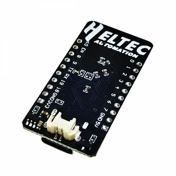 디바이스마트,MCU보드/전자키트 > 통신/네트워크 > 와이파이,HELTEC,2.4GHz 와이파이 BLE 개발 보드 ESP32-C3 [HELT-0013],ESP32-C3FN4 기반의 2.4GHz 와이파이와 BLE가 가능하며 아두이노 개발 환경을 지원하는 개발 보드입니다. 메모리는 ROM 384KB, SRAM 400KB, RTC SRAM 8KB, SiP flash 4MB며  USB to Serial 포트 칩은 CH340K가 사용되었습니다.