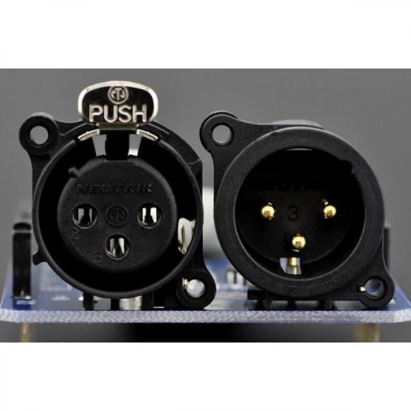 디바이스마트,오픈소스/코딩교육 > 아두이노 > 아두이노 호환쉴드,DFROBOT,Arduino Leonardo용 DMX 쉴드 [DFR0260],NEUTRIK XLR 3핀 커넥터 / 원격 장치 관리 / DMX512 네트워크에 연결