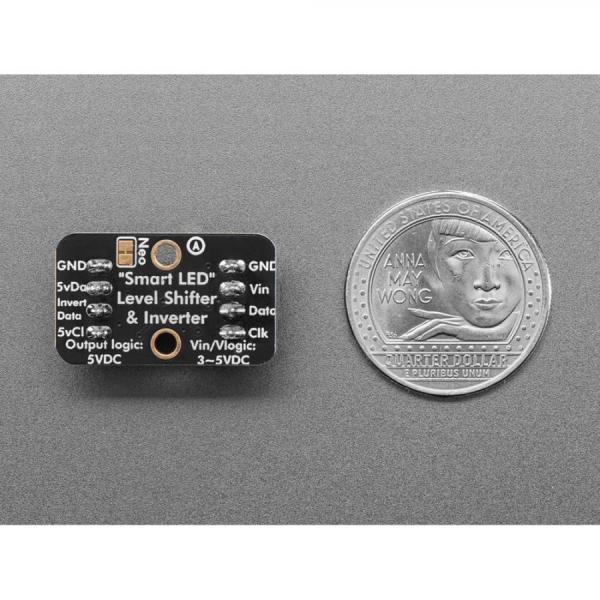 디바이스마트,MCU보드/전자키트 > 디스플레이 > LED,Adafruit,Adafruit Pixel Shifter - For Addressable LEDs [ada-6066],픽셀 데이터를 조정하는 데 사용되는 하드웨어 모듈 / LED 제어 / 색상 및 밝기 조절