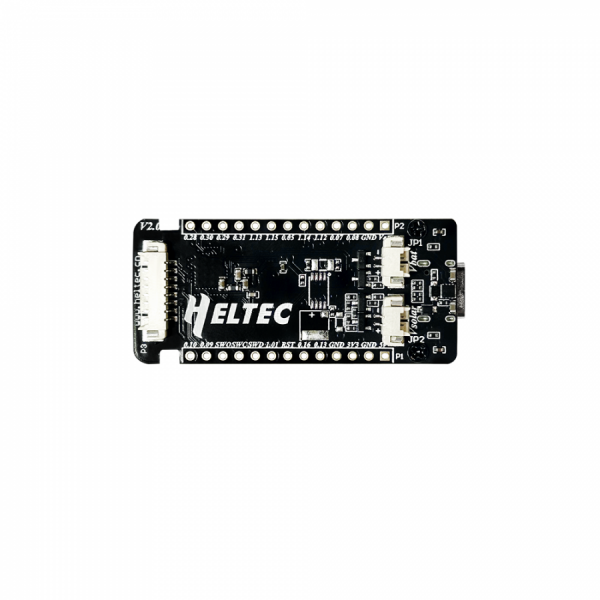 디바이스마트,오픈소스/코딩교육 > 파이썬/IoT 개발 보드 > nRF52840/nRF54L15,HELTEC,nRF52840 SX1262 863-928MHz 저전력 개발 보드 Mesh Node T114 (Rev. 2.0) [HELT-0001],LoRa와 블루투스 5.0을 지원하는 nRF52840과 SX1262 기반의 저전력 개발 보드입니다. 메모리는 ROM 1M과 SRAM 256KB며 LoRa 밴드는 863-928MHz, 1.14인치의 TFT LCD가 실장되어 있습니다.