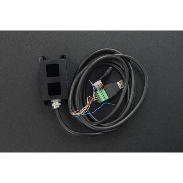 디바이스마트,센서 > 근접/라이다/레이다센서 > 라이다(LiDAR)/레이저센서,DFROBOT,HPS-3D160-U 영역 배열 라이다 센서 [DFR0728],ToF 원리 기반 / 90% 반사율 흰색 대상에서 최대 12m까지 측정 / 최대 35fps의 전체 시야 프레임 / 시야: 76° x 32° / 해상도: 160 x 60