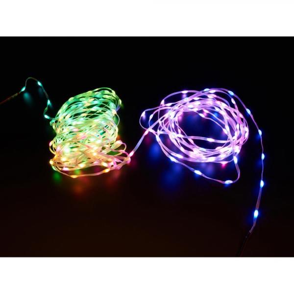 디바이스마트,LED/LCD > LED 인테리어조명 > 장식용 LED,Adafruit,Adafruit NeoPixel Pebble / Seed LED Strand - 300 LEDs - 2inch Pitch - 15 meters long [ada-6023],플라스틱 와이어 / 총 300개의 LED / 와이어에는 PVC 코팅이 되어있고 LED에는 에폭시 도트가 있습니다 / 전원 공급 : 5V DC / 커넥터 : 3핀 JST-SM / 길이 : 15m