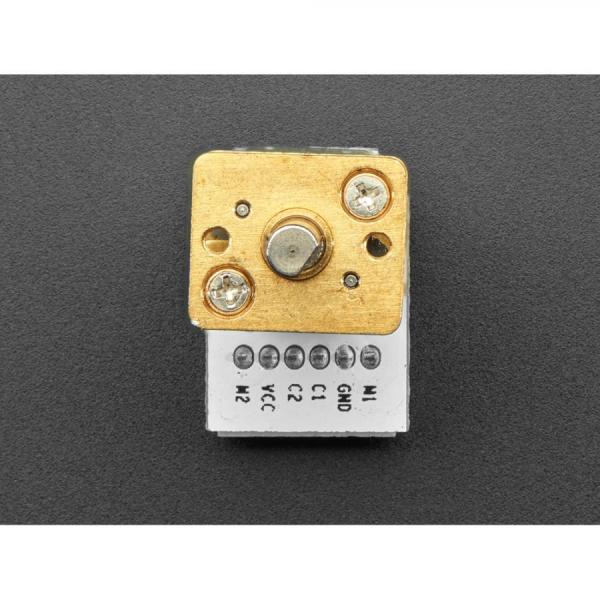 디바이스마트,기계/제어/로봇/모터 > 모터류 > DC모터 > 소형DC모터,Adafruit,N20 DC Motor with Magnetic Encoder - 6V with 1:100 Gear Ratio [ada-4639],1 : 100 기어비 / 모터에 6V 정격 전력을 사용하고 약 100mA 를 소모합니다 / 치수 : 30.5mm x 18.5mm