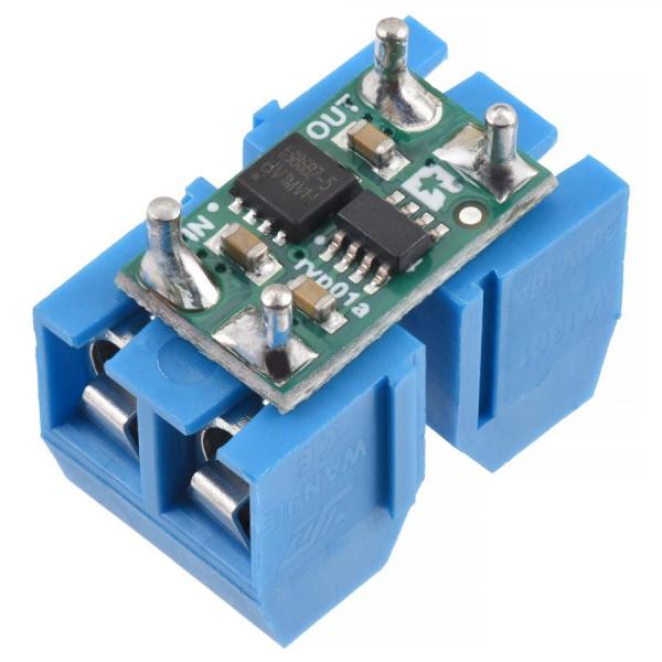 디바이스마트,MCU보드/전자키트 > 전원/신호/저장/응용 > 레벨컨버터/전압관리,Pololu,Pololu Ideal Diode Reverse Voltage Protector, 4-60V, 12A #5383,작동 전압 : 4~60V / 최대 전류 : 12A / 저항 : < 5mΩ / 크기 : 0.3 x 0.5인치 / 역전류 차단