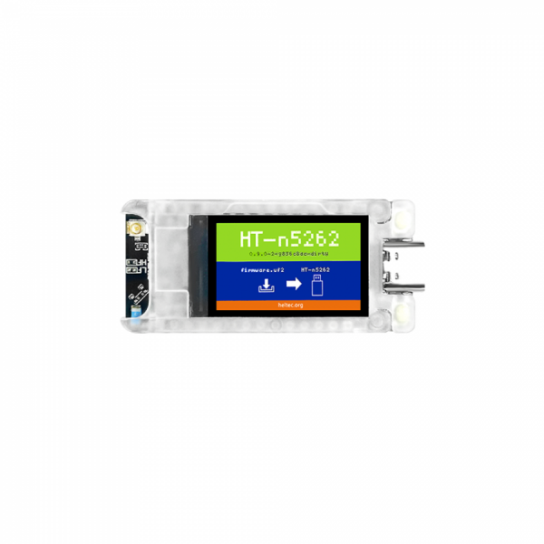 디바이스마트,오픈소스/코딩교육 > 파이썬/IoT 개발 보드 > nRF52840/nRF54L15,HELTEC,nRF52840 SX1262 863-928MHz 저전력 개발 보드 Mesh Node T114 (Rev. 2.0) [HELT-0001],LoRa와 블루투스 5.0을 지원하는 nRF52840과 SX1262 기반의 저전력 개발 보드입니다. 메모리는 ROM 1M과 SRAM 256KB며 LoRa 밴드는 863-928MHz, 1.14인치의 TFT LCD가 실장되어 있습니다.