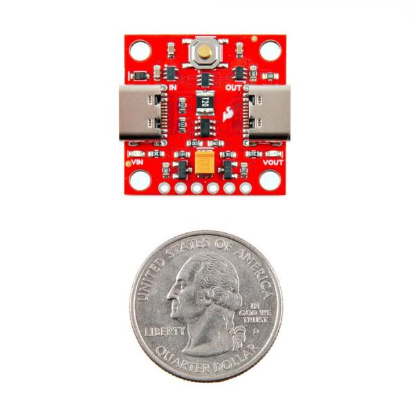 디바이스마트,MCU보드/전자키트 > 전원/신호/저장/응용 > 충전/배터리/전원,SparkFun,SparkFun Soft Power Switch - USB-C [PRT-27081],수동적 하드 온/오프 스위치 / 간단히 누르면 시스템이 켜지고 다시 누르면 꺼집니다 / USB-C커넥터 2개 / 입력 전압 : 1.8V ~ 5.5V / 최대 전류 소모 : 연속 2A