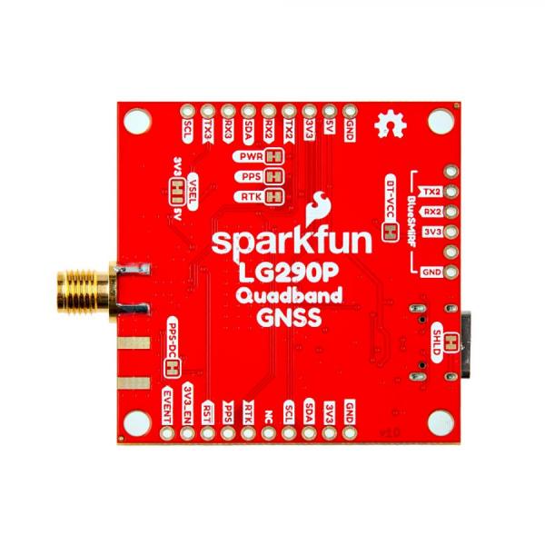 디바이스마트,MCU보드/전자키트 > 통신/네트워크 > GNSS/GPS > 정밀/고성능 GPS 모듈,SparkFun,SparkFun Quadband GNSS RTK Breakout - LG290P (Qwiic) [GPS-26620],Quectel LG290P 쿼드밴드, GNSS 모듈 / 공급 전압: 3.15–3.45V / 작동 온도: -40°C ~ +85°C
