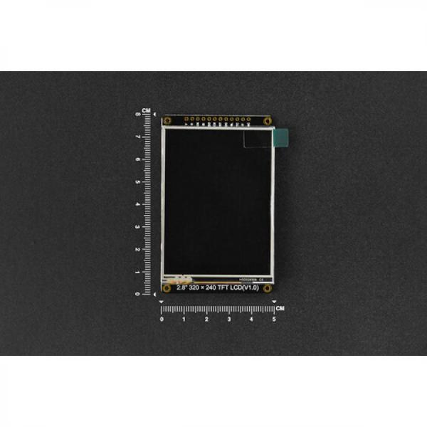 디바이스마트,MCU보드/전자키트 > 디스플레이 > LCD/OLED,DFROBOT,Fermion: 2.8' 320x240 TFT LCD Resistive Touchscreen with MicroSD Card Slot (Breakout) [DFR0665],320x240 컬러 2.8인치 LCD 디스플레이 / ILI9341 / 저항식 터치를 지원하는 XPT2046을 통합 / 작동 전압: 3.3V-5.5V / 작동 온도: -10℃~+60℃