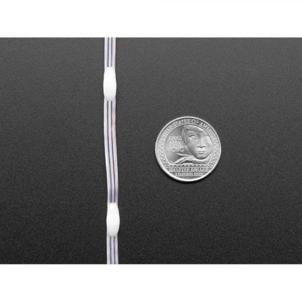 디바이스마트,LED/LCD > LED 인테리어조명 > 장식용 LED,Adafruit,Adafruit NeoPixel Pebble / Seed LED Strand - 300 LEDs - 2inch Pitch - 15 meters long [ada-6023],플라스틱 와이어 / 총 300개의 LED / 와이어에는 PVC 코팅이 되어있고 LED에는 에폭시 도트가 있습니다 / 전원 공급 : 5V DC / 커넥터 : 3핀 JST-SM / 길이 : 15m