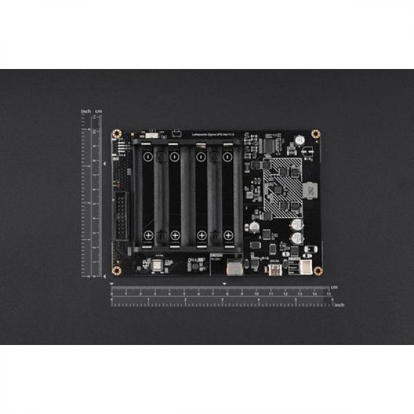 디바이스마트,오픈소스/코딩교육 > 라떼판다/비글본/기타,DFROBOT,LattePanda Sigma 싱글 보드 컴퓨터용 UPS 확장 HAT [DFR1095],배터리 종류 : 3.7V 18650 리튬이온 배터리 / 충전 전류 : 2A / 작동온도 : 0~40℃ / 이중 전원 입력 인터페이스