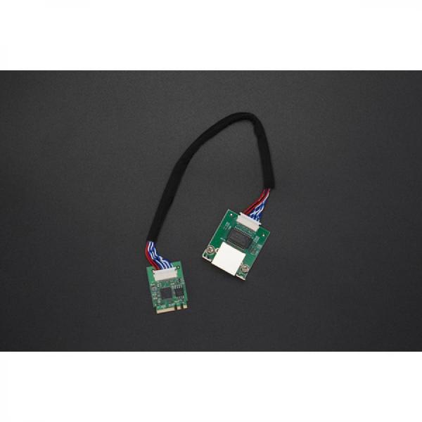 디바이스마트,오픈소스/코딩교육 > 라떼판다/비글본/기타,DFROBOT,LattePanda용 M.2(A+E Key) 2.5G 이더넷 네트워크 카드 [FIT1006],M.2 슬롯이 장착된 시스템의 연결성 향상 / Intel I225-V 칩셋으로 구동 / 최대 2500Mbps 데이터 전송 속도 / 운영 체제: Windows 10/11, Linux / 작동 온도 : 0~55°C / 보관온도 : -40~70°C