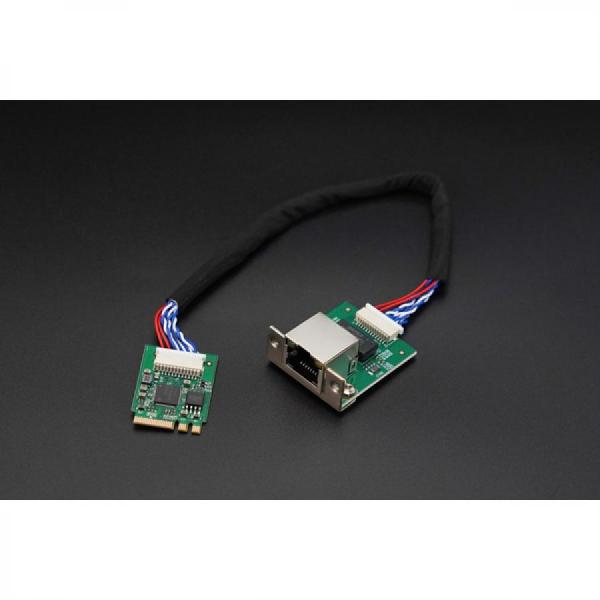 디바이스마트,오픈소스/코딩교육 > 라떼판다/비글본/기타,DFROBOT,LattePanda용 M.2(A+E Key) 2.5G 이더넷 네트워크 카드 [FIT1006],M.2 슬롯이 장착된 시스템의 연결성 향상 / Intel I225-V 칩셋으로 구동 / 최대 2500Mbps 데이터 전송 속도 / 운영 체제: Windows 10/11, Linux / 작동 온도 : 0~55°C / 보관온도 : -40~70°C