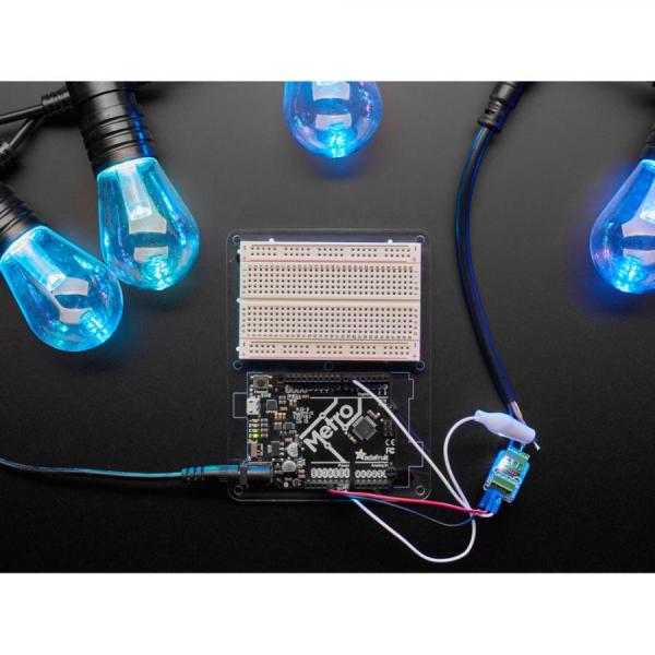 디바이스마트,LED/LCD > LED 인테리어조명 > 장식용 LED,Adafruit,Cafe / Patio Light Bulb Strand with TM1814 RGBW LED - 20 Bulbs [ada-6059],네오픽셀 RGB LED 전구 20개 / 제어 시 12V 전원 공급 장치, TM1814 컨트롤러가 필요합니다 / 최대 60mA 전력 소모 / 4인치 간격으로 분리 / 양쪽 끝에 방수 3핀 DC 커넥터 장착