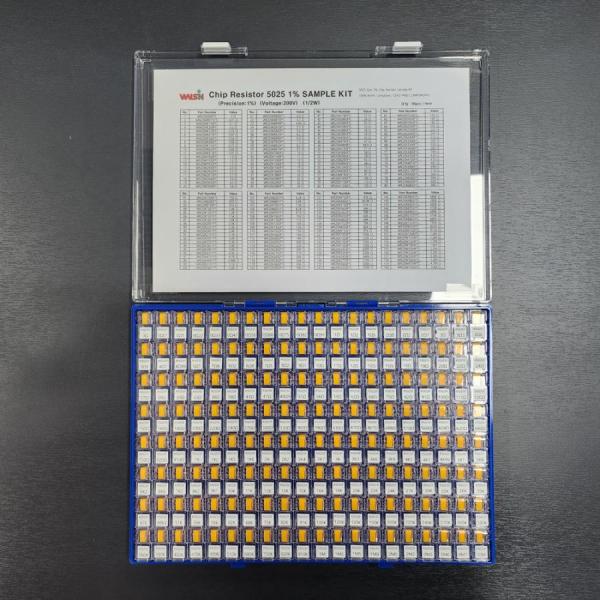 디바이스마트,RLC/수동소자 > 엔지니어 샘플키트 > 저항 키트 > 칩저항 키트,WALSIN,칩저항 키트 6432(2512) 사이즈 1W  (1%)  160종 (50개入),칩저항키트 / 1% / 6432 / 160종 / 50개입