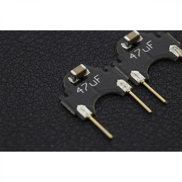 디바이스마트,RLC/수동소자 > 엔지니어 샘플키트 > 캐패시터 키트 > 캐패시터키트 (미분류),DFROBOT,ECell: 브레드보드 플러그인 캐패시터 팩(6개) [FIT0424],내구성과 전도성이 뛰어납니다 / 재사용 가능 / 캐패시터: 22pF@50V，100nF(0.1uF)@50V，47uF@10V