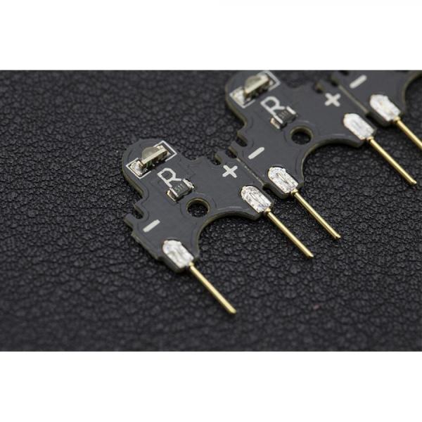 디바이스마트,RLC/수동소자 > 엔지니어 샘플키트 > LED 키트 > LED 키트,DFROBOT,ECell: 브레드보드 플러그인 LED 팩(8개) [FIT0425],내구성과 전도성이 뛰어납니다 / 재사용 가능 / 구성 : LED-R, LED-Y, LED-B, LED-G