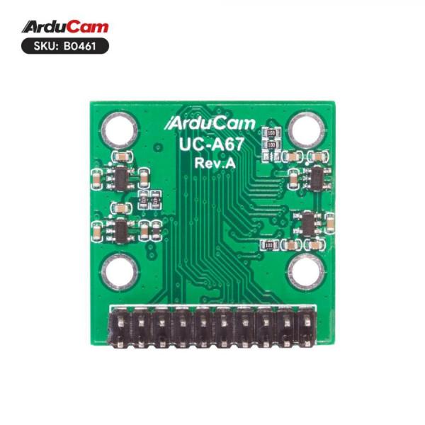 디바이스마트,MCU보드/전자키트 > 카메라/비디오 > 일반카메라,ArduCAM,HM0360 VGA Monochrome DVP Camera Module for Arduino GIGA R1 WIFI Board [B0461],HM0360 VGA 이미지 센서 / 8비트 RAW 출력 형식을 지원 / 유효 픽셀 : 640(높이) × 480(세로) / 고정 초점 / 초점 거리 : 2.59mm / FOV : 64° / Arduino GIGA R1 WIFI 호환