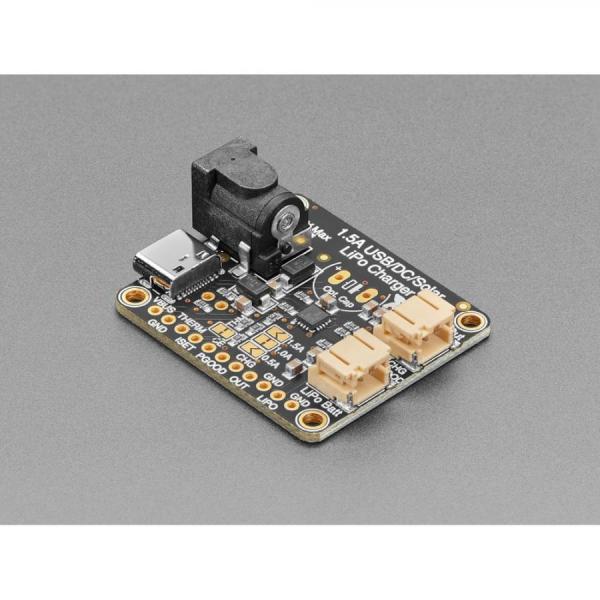 디바이스마트,MCU보드/전자키트 > 전원/신호/저장/응용 > 충전/배터리/전원,Adafruit,Adafruit Universal USB / DC / Solar Lithium Ion/Polymer charger - bq24074 [ada-4755],입력 전압 : 5V - 10V / 태양광 충전기지만 일반 USB나 DC 충전기로도 사용 가능합니다 / USB Type C 포트 / 최대 1.5A 충전 속도