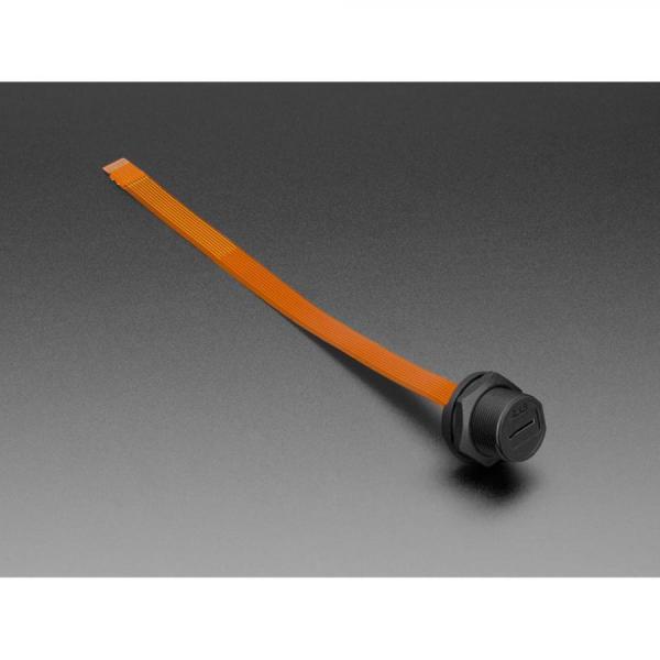 디바이스마트,MCU보드/전자키트 > 전원/신호/저장/응용 > SD/TF/메모리,Adafruit,Round Panel Mount Micro SD Card Extender [ada-6070],어댑터 직경 : 약 30cm / 마이크로 SD 확장 케이블 / 최대 16mm 두께에 쉽게 부착되도록 설계