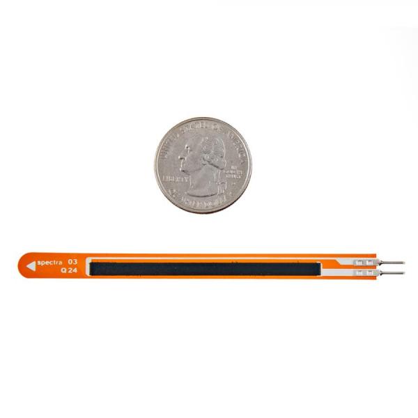 디바이스마트,센서 > 압력/힘(Force)센서 > 휨(Flex)센서,SparkFun,SpectraFlex™ Flex Sensor - 55mm (Male Pins) [SEN-27315],뛰어난 내구성 / 평탄 저항(옴): 12,000 ±20% / 작동 온도: -35°C ~ +80°C