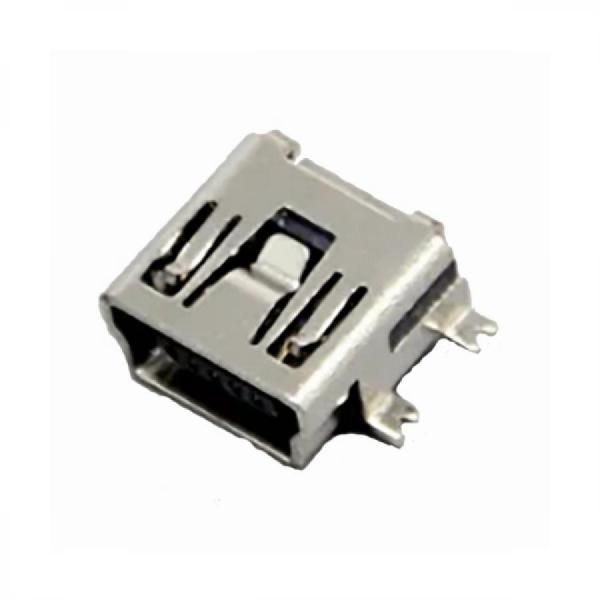 디바이스마트,커넥터/PCB > I/O 커넥터 > USB/IEEE 커넥터 > Mini USB B타입 커넥터,SMG,Mini USB B TYPE 5PIN 커넥터 compact [UBMN-B01],mini USB B Type Socket / FEMALE / PCB 기판용 SMD 타입 / 5pin / 기존보다 짧은 소켓입니다. (쇼트바디)