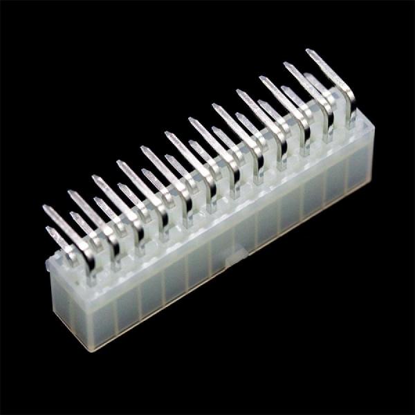 디바이스마트,커넥터/PCB > 직사각형 커넥터 > 몰렉스 커넥터 > Molex 5569,SparkFun,ATX Power Supply Connector - Right Angle [PRT-09498],직각 24핀 커넥터 / 4.20mm 피치 / 작동 온도 : -40°C ~ 105°C / 전류 정격 : 9A / 전압 정격 : 600V