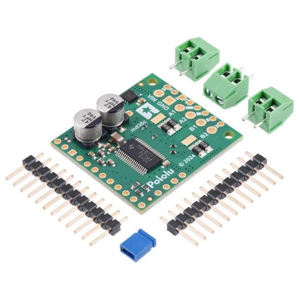 디바이스마트,기계/제어/로봇/모터 > 모터드라이버 > 스텝모터 드라이버 > 바이폴라 스텝모터 드라이버,Pololu,Pololu High-Power Stepper Motor Driver 36v8 #3731,8V ~ 50V의 광범위한 작동 전압 범위 / 추가 냉각 없이도 위상당 최대 8A 연속 공급 가능 / 역전압, 저전압 및 과전류 보호